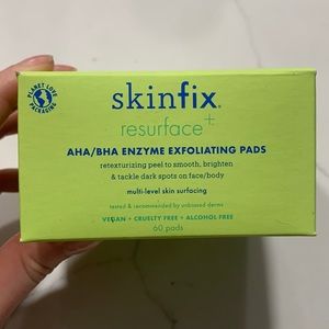 Skinfix Resurface AHA/BHA Enzyme Exfoliating Pads (60)- brand new!